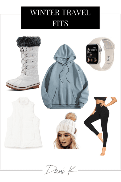 14 Insanely Cute Winter Travel Outfit Ideas • Dani K